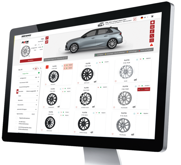 Wheel configurator