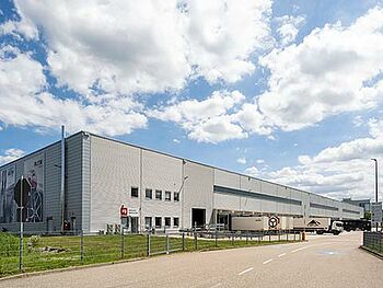 Wheels logistics centre Karlsruhe